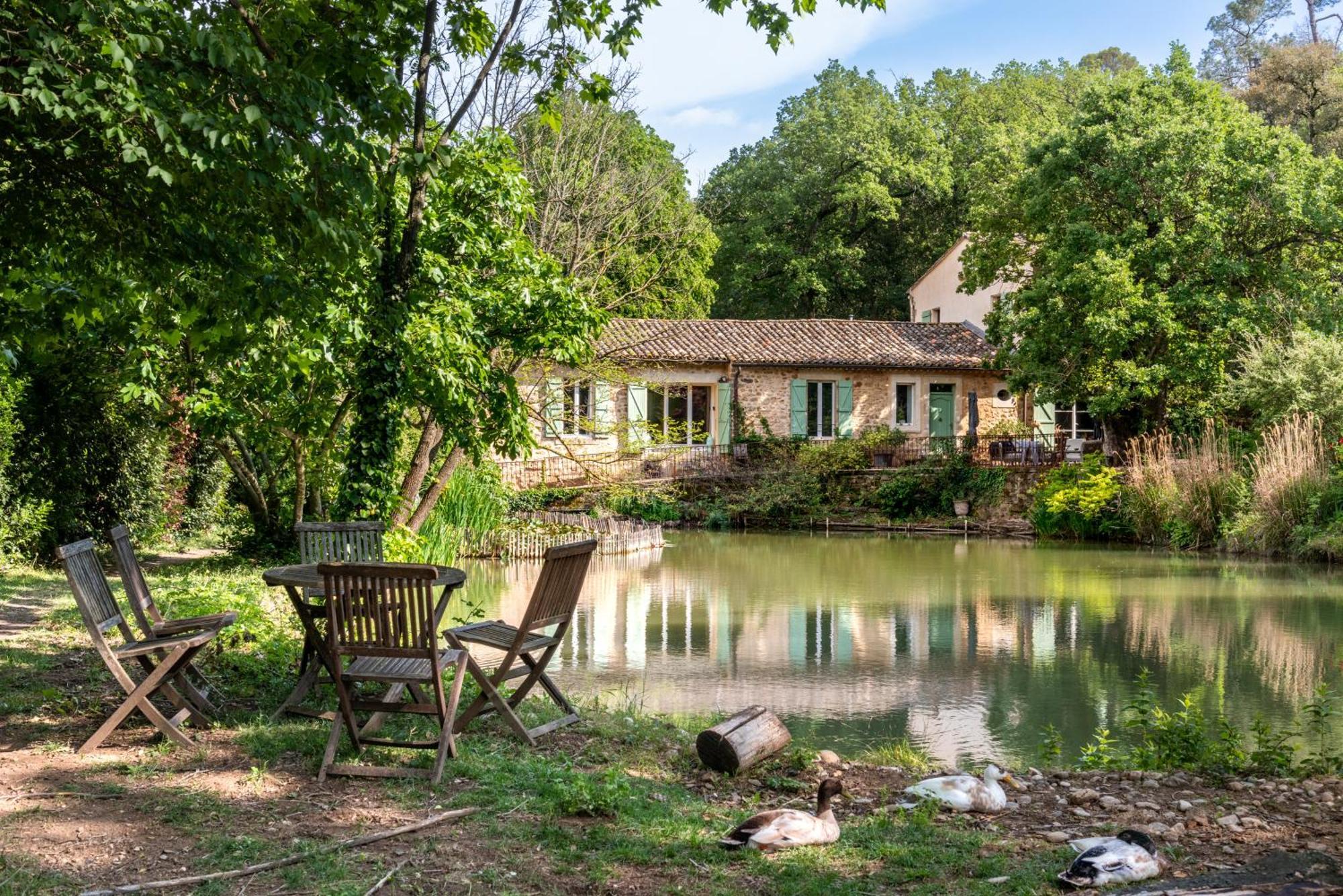 Le Moulin Haut Gîtes, Bien-Être et Permaculture Villeneuvette Extérieur photo
