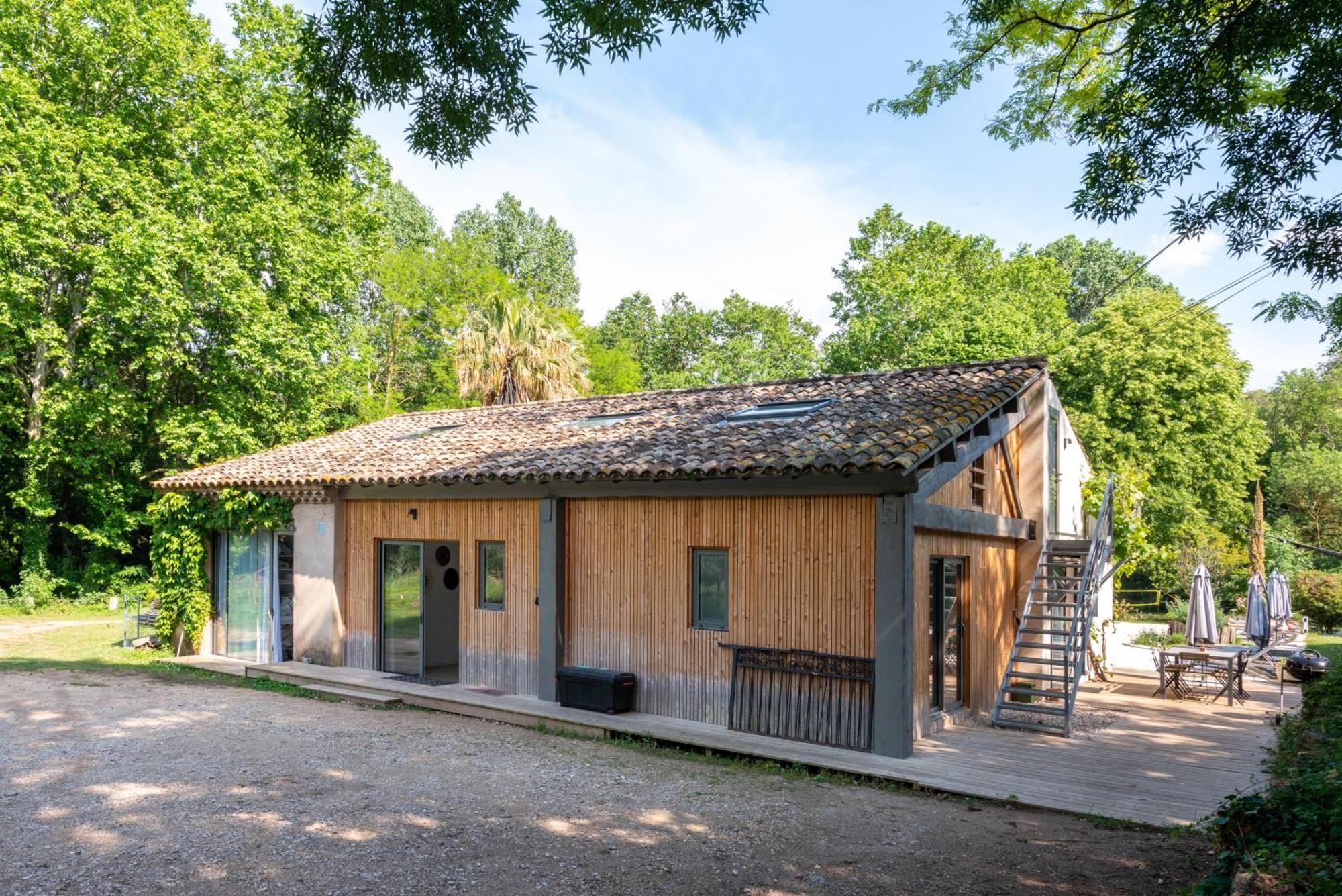 Le Moulin Haut Gîtes, Bien-Être et Permaculture Villeneuvette Extérieur photo